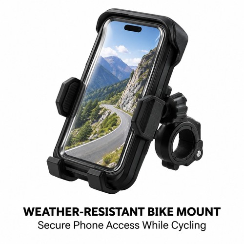 Waterproof bike phone - waterproof,