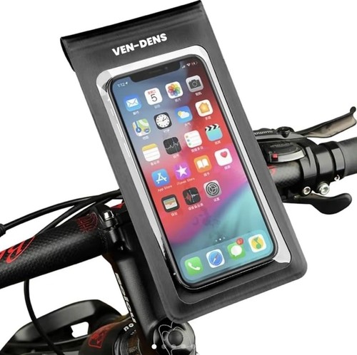 Waterproof bicycle phone mount - phone,